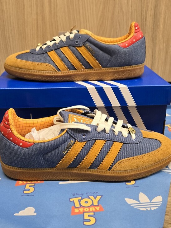 adidas Shoes - Adidas Samba x Disney Pixar Toy Story 5 Men’s Size 8 – Women's 9. Denim Sneakers